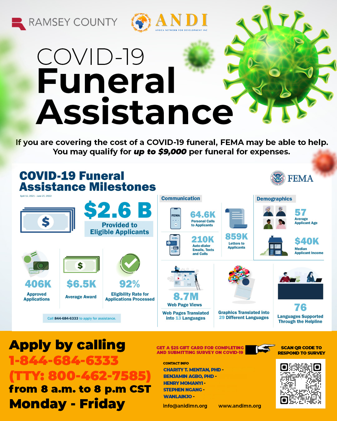 Covid19 Funeral Assistance