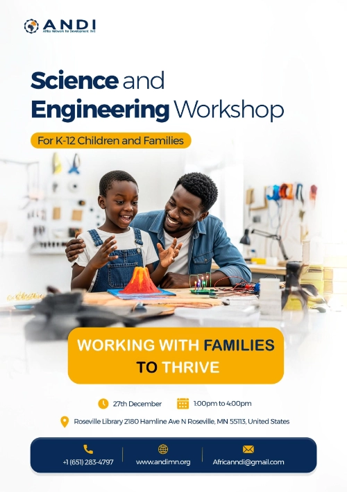 Science and engineering for kids 2025 December 27th